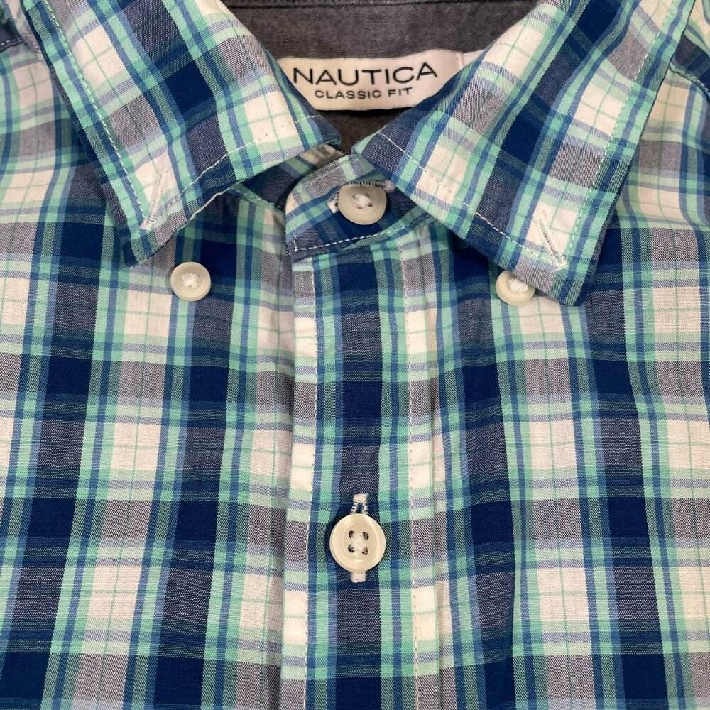 Blue Button Down Shirt - Picture 5 of 13